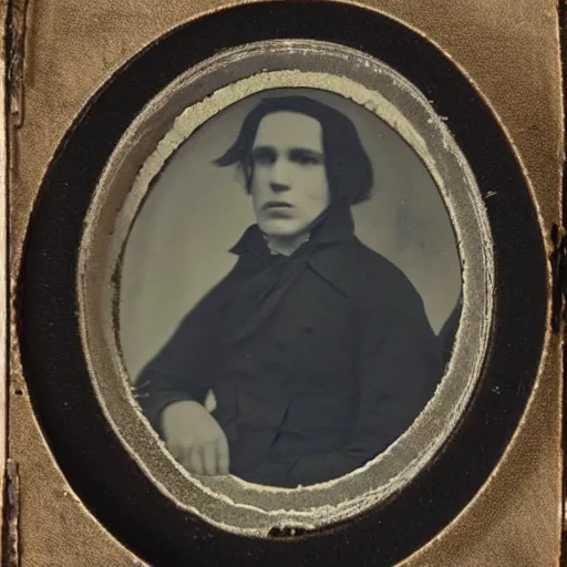Prompt: daguerreotype portrait of gzuz, very detailed, very intricate,