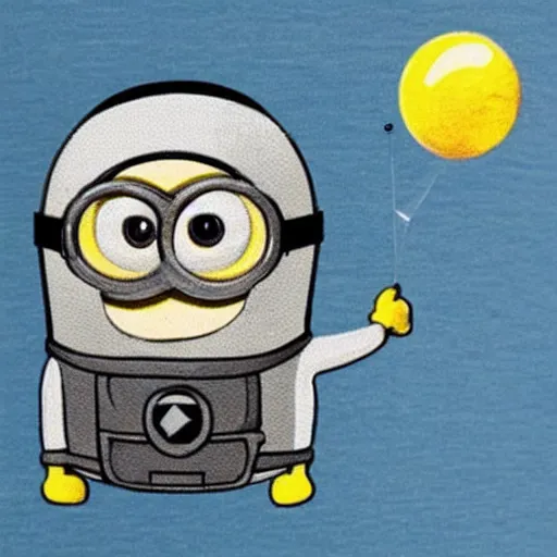 Image similar to Minion Astronaut