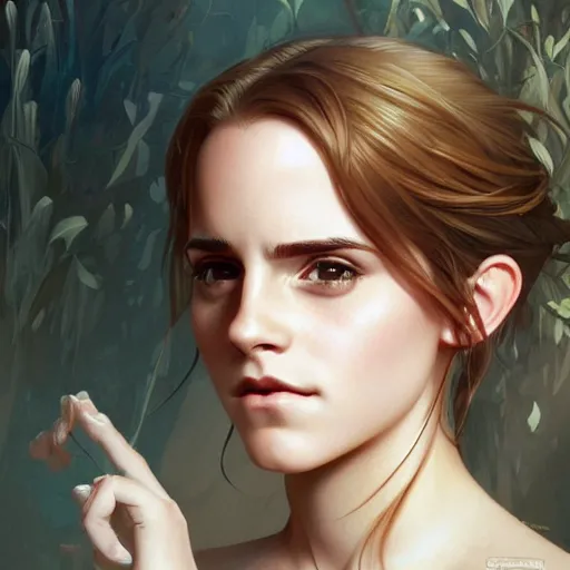 Image similar to ultra realistic illustration, emma watson anime, intricate, elegant, highly detailed, digital painting, artstation, concept art, smooth, sharp focus, illustration, art by artgerm and greg rutkowski and alphonse mucha and wlop