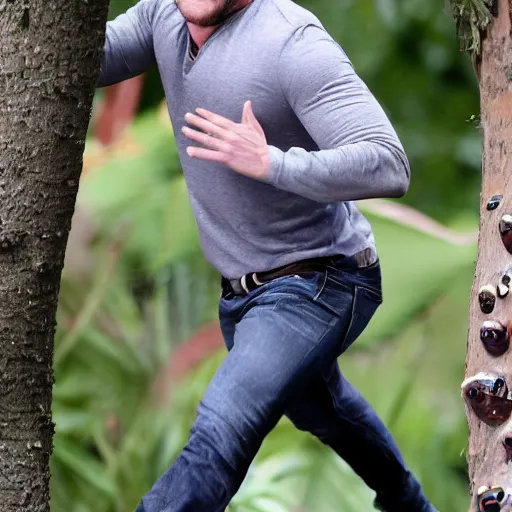 Image similar to chris pratt falling on a flumph