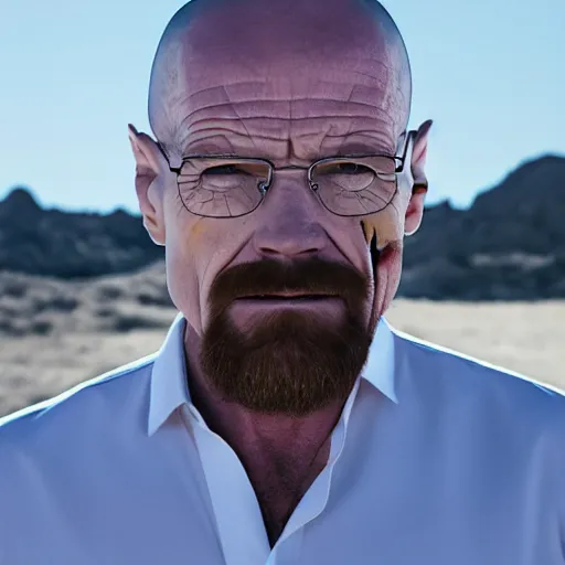 Prompt: photo of walter white gigachad, 8 k