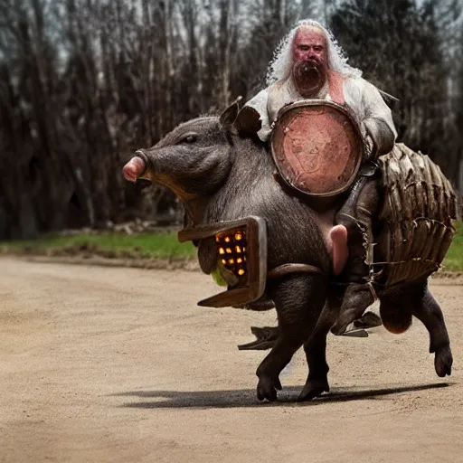 Image similar to real life hog rider