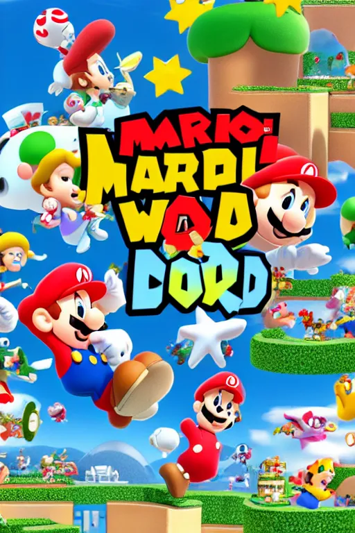 Prompt: marioworld