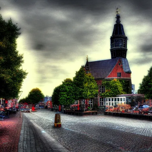 Image similar to alkmaar citycape hdr photo award winning