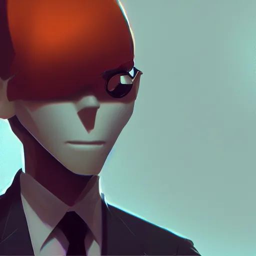 Image similar to portrait of the slenderman, mattepainting concept blizzard pixar maya engine on stylized background splash comics global illumination lighting artstation, sharp focus, lois van baarle, ilya kuvshinov, rossdraws