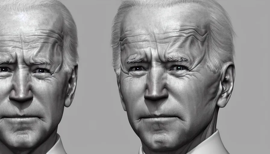 Prompt: Joe Biden with long beard, hyperdetailed, artstation, cgsociety, 8k