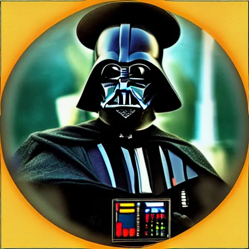 Image similar to Darth Vader as a pirate in pirates of the caribbean