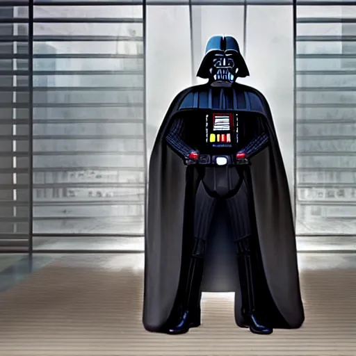 Image similar to tim cook as darth vader