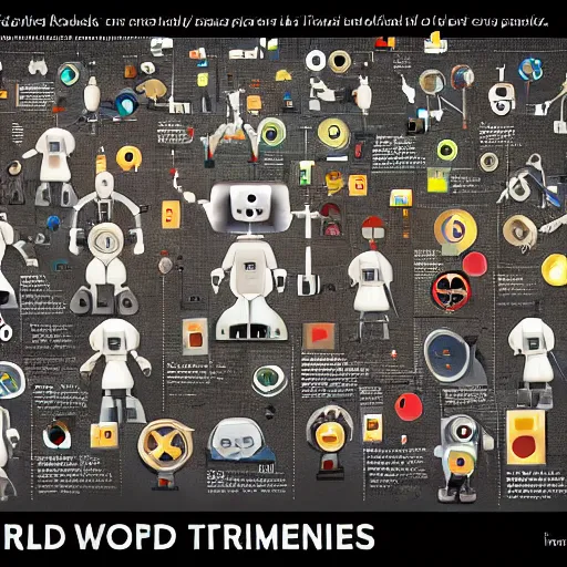 Image similar to the world dominated by robots