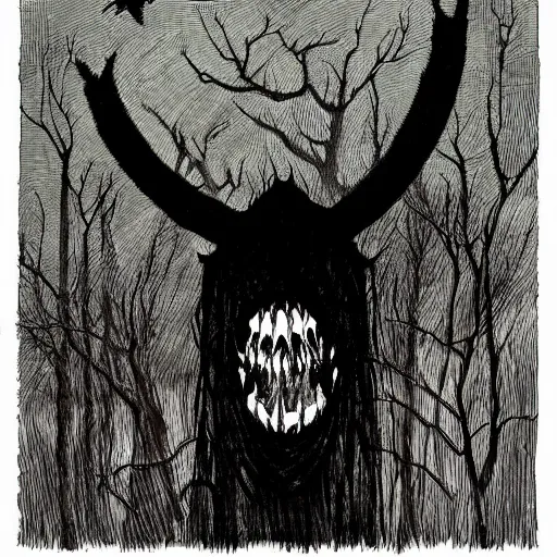 Prompt: horror beast in the style of Andrew Wyeth
