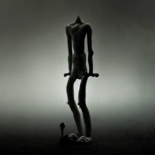 Image similar to the bad lucid dream, surrealistic detailed claymation art, dark, moody, foggy