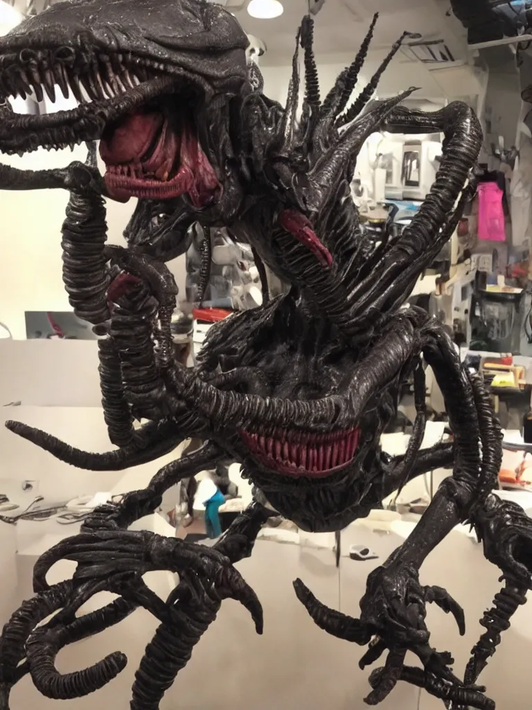 Prompt: xenomorph as a Muppet