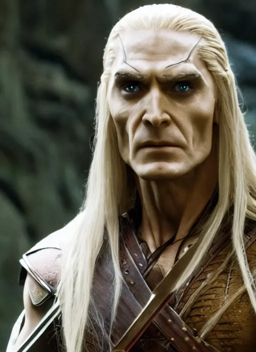 Image similar to movie still of skeletor as legolas in lord of the rings, 8 k, hd
