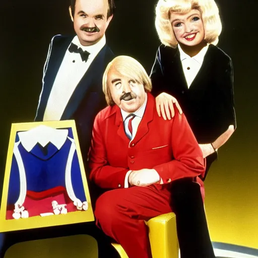 Prompt: captain kangaroo tv show