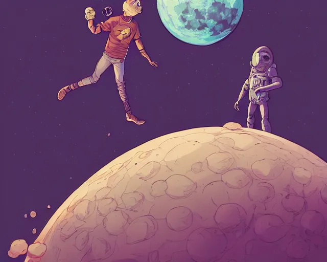 Prompt: a study of cell shaded cartoon huge limosuine, in front of a big moon, illustration, wide shot, muted colors, post grunge, concept art by josan gonzales and wlop, david rubin, mike mignola, laurie greasley, highly detailed, sharp focus, trending on artstation, hq, deviantart, art by artgem