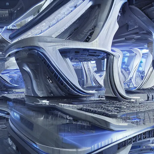 Image similar to sci-fi motherboard structure on the coronation of napoleon painting and digital billboard in the middle, unreal engine 5, keyshot, octane, artstation trending, ultra high detail, ultra realistic, cinematic, 8k, 16k, in style of zaha hadid, in style of nanospace Michael Menzelincev, in style of Lee SOUDER, colors in style of the Blade Runner 2049, in plastic, dark, tilt shift,