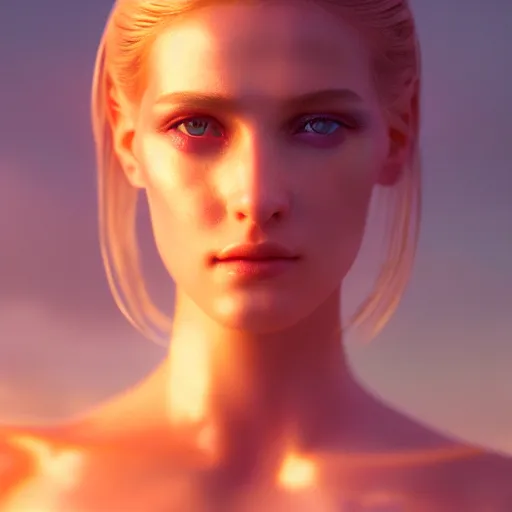 Prompt: photographic portrait of a stunningly beautiful replicant android cyberpunk female in soft dreamy light at sunset, contemporary fashion shoot, by edward robert hughes, annie leibovitz and steve mccurry, david lazar, jimmy nelsson, breathtaking, 8 k resolution, extremely detailed, beautiful, establishing shot, artistic, hyperrealistic, beautiful face, octane render