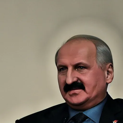 Prompt: Alexander Lukashenko as a supervillain, devilishly holding earth in his hands