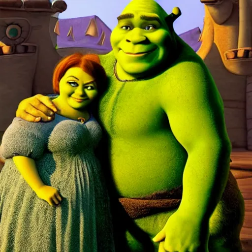 Image similar to shrek is love, shrek is life