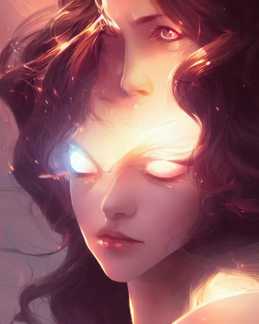 Image similar to goddess, ambient lighting, detailed face, full body shading, by makoto shinkai, stanley artgerm lau, wlop, rossdraws