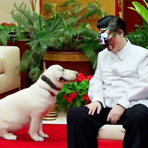 Image similar to chinese president loving pet chinese president