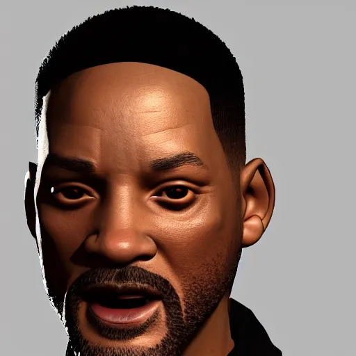 Image similar to a detailed portrait of will smith in fortnite, unreal engine 5 rendered, incredibly highly detailed and realistic, 8 k, sharp focus, studio quality