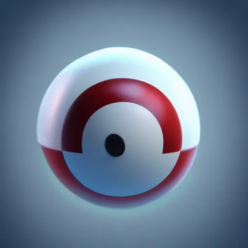 Image similar to a photography of a realistic pokeball, octane render, beautiful natural background, 8 k, pokemon, cinematic lighting