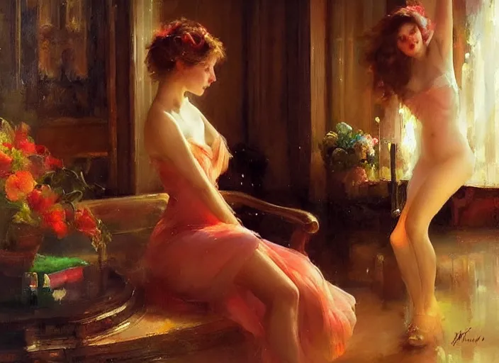 Image similar to by wlop and vladimir volegov and alexander averin and delphin enjolras