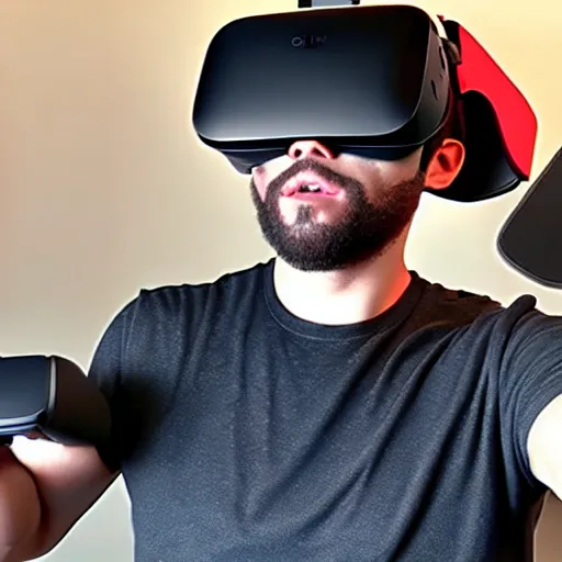 Prompt: next-gen oculus quest unboxing