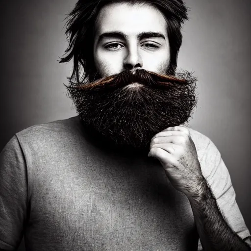 Image similar to beautiful portrait of a man ( beard )