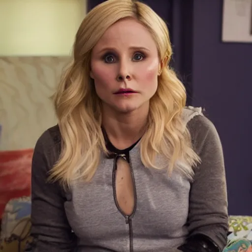 Image similar to kristen bell as olivia moore from the show izombie