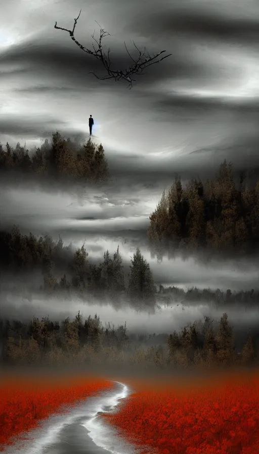 Image similar to the end of the world, by peter holme iii