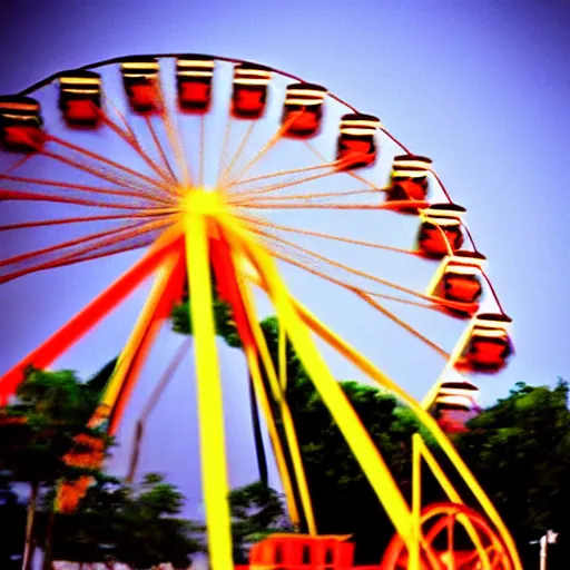 Image similar to !!! cat!!!, ( ferris wheel ), feline, sitting, riding, award winning photo