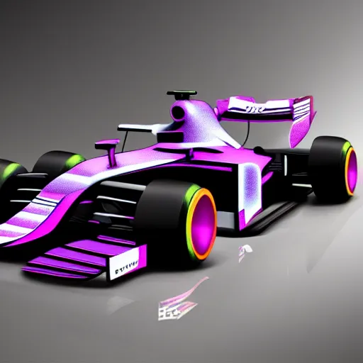 Image similar to dynamic formula one cars concept, digital art trending on artstation and behance