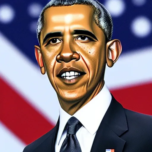 Prompt: White version of Barack Obama