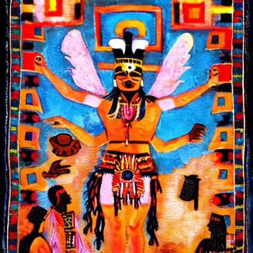 Image similar to aztec sacrifice