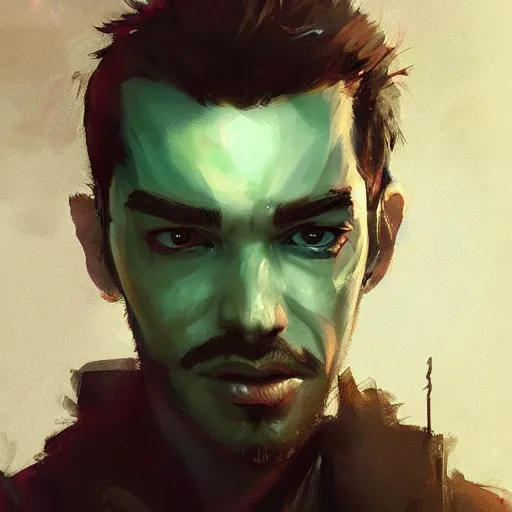 Image similar to a portrait of jacksepticeye by Greg Rutkowski, digital art, horror, trending on artstation, anime arts, featured on Pixiv, HD, 8K, highly detailed, good lighting, beautiful, epic, masterpiece - H 768