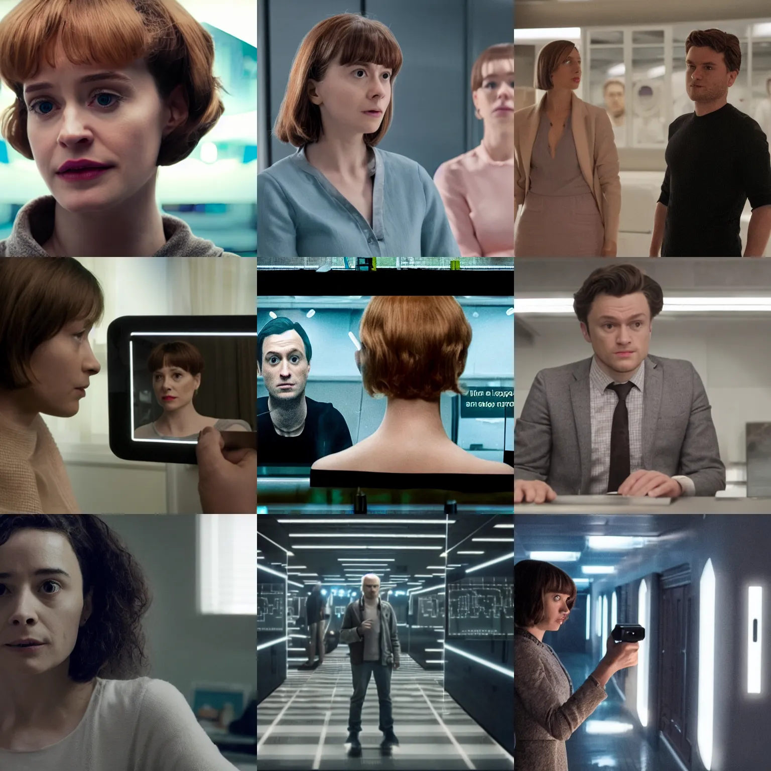 Prompt: a black mirror episode about AI