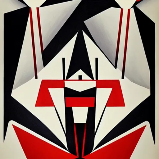 Image similar to constructivism monumental dynamic graphic super flat style portrait by avant garde painter, illusion surreal art, highly conceptual figurative art, intricate detailed illustration, controversial poster art, polish poster art, geometrical drawings, no blur