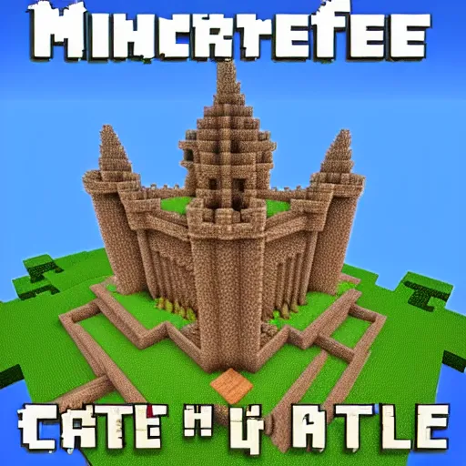 Image similar to minecraft castle