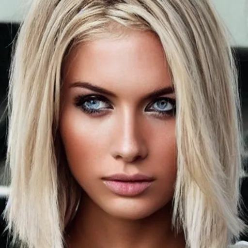 Image similar to pinterest trending blond hairstyles, photo, fashion,