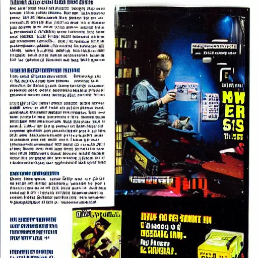 Prompt: “ a scan of a reviews page from a 1 9 9 9 issue of electronic gaming monthly magazine ”