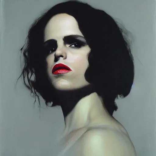 Image similar to Portrait of Anna Calvi by Gottfried Helnwein and Phil Hale