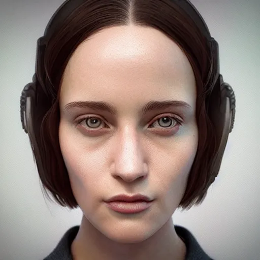 Image similar to “portrait of jessica atreides, hd, digital painting, octane render, hypperrealistic, trending on artstation”