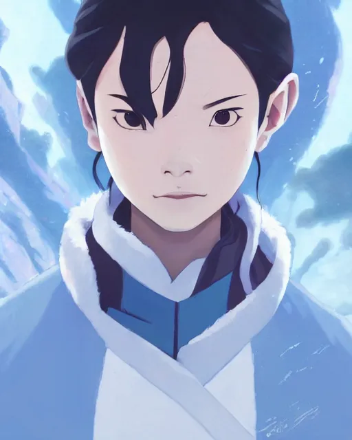 Image similar to ty lee from avatar : the last airbender, full shot, atmospheric lighting, detailed face, by makoto shinkai, stanley artger m lau, wlop, rossdraws, james jean, andrei riabovitchev, marc simonetti, krenz c