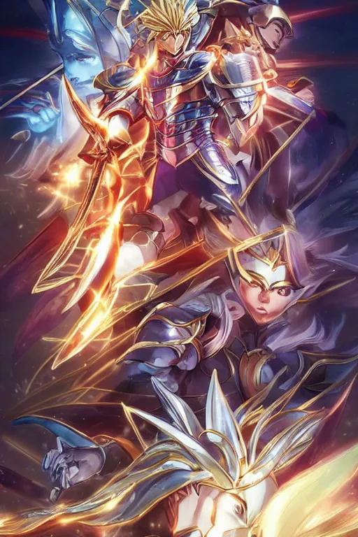 Image similar to 2 0 2 2 knights of the zodiac saint seiya battle for sanctuary hero suit armor comics mask minimalist verytoon nautiljon animes toei animation namco bandai, art by artgerm and greg rutkowski and magali villeneuve