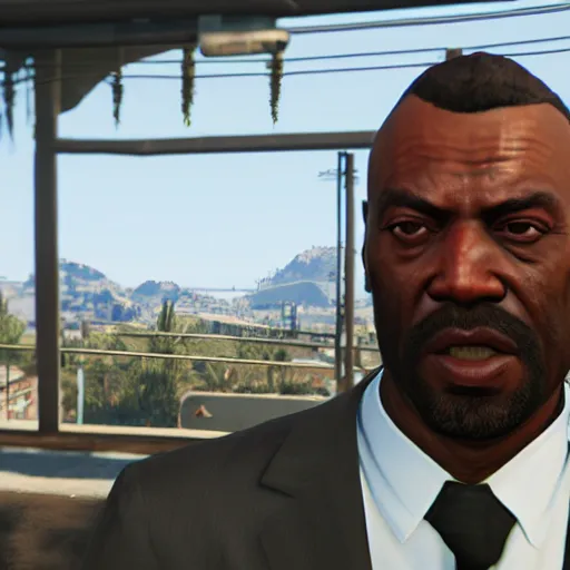 Image similar to high the pain harold in gta 5, unreal engine 5 detail, by gta 5