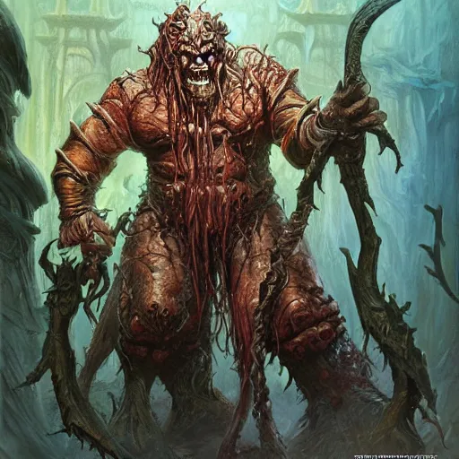 Prompt: menacing weird Dol Guldur orc by Mark Brooks, Donato Giancola, Victor Nizovtsev, Scarlett Hooft, Graafland, Chris Moore