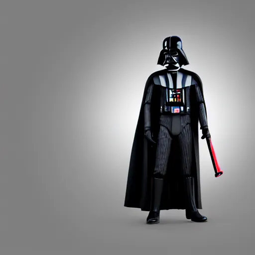 Image similar to darth vader, full body shot, pixar, disney, 3 d render, octane render, 4 k, hd