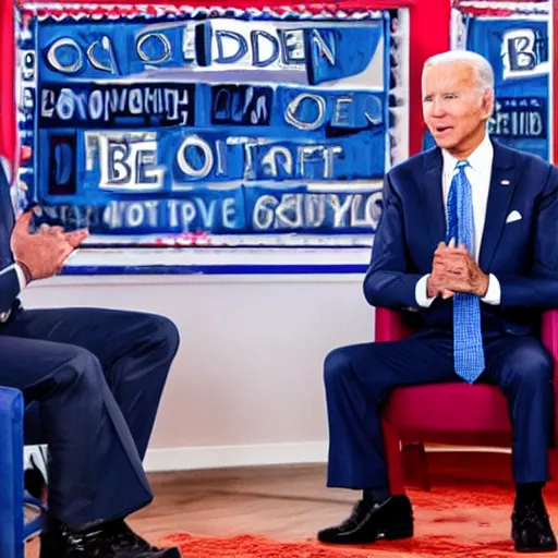 Image similar to blue joe biden blue blue